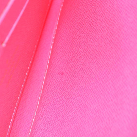 LOUIS VUITTON Monogram Graffiti Zippy Wallet Wallet Pink M93710 Auth 143030V