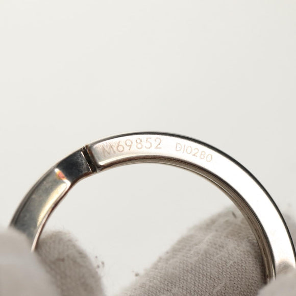 LOUIS VUITTON Porte Cles Inclusion Charm metal Silver Tone M69852 Auth 143031M