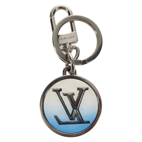 LOUIS VUITTON Porte Cles Inclusion Charm metal Silver Tone M69852 Auth 143031M