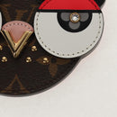 LOUIS VUITTON Monogram Porte Cles Animal Face Charm M68216 LV Auth 143032M-6