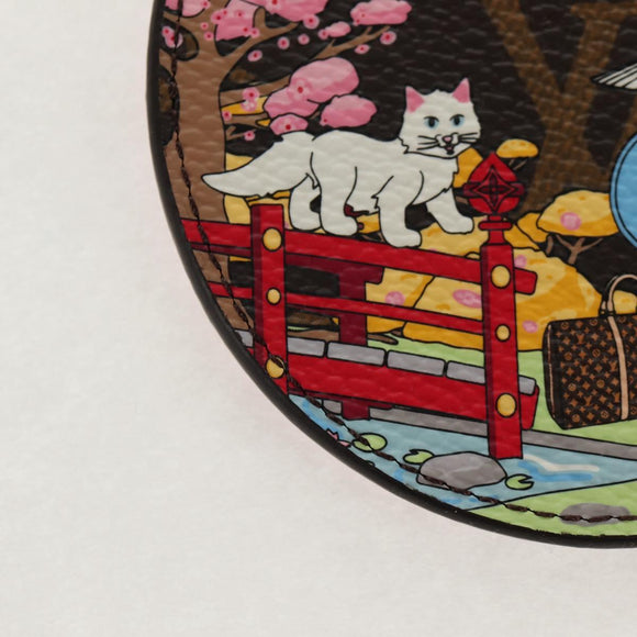 LOUIS VUITTON Monogram Vivienne Porte Cre Illustre Charm M00499 Auth 143033SAM