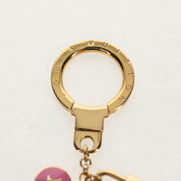 LOUIS VUITTON Porte Cles Chainne Pastille Key Holder metal M65381 Auth 143034M