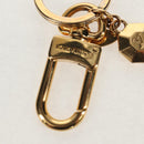LOUIS VUITTON Porte Cles LV Facet Key Holder metal Gold M65216 LV Auth 143035M-3