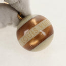 LOUIS VUITTON Bijoux Sac Mini Run Croisette Key Holder Gold M65699 Auth 143036M-14