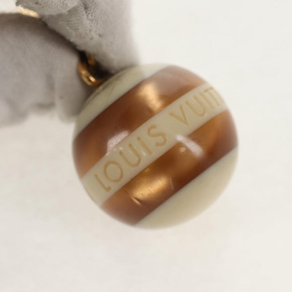 LOUIS VUITTON Bijoux Sac Mini Run Croisette Key Holder Gold M65699 Auth 143036M