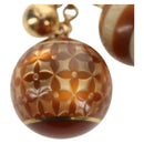 LOUIS VUITTON Bijoux Sac Mini Run Croisette Key Holder Gold M65699 Auth 143036M-2