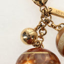 LOUIS VUITTON Bijoux Sac Mini Run Croisette Key Holder Gold M65699 Auth 143036M-3