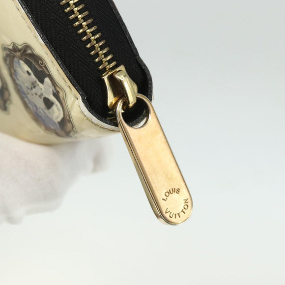 LOUIS VUITTON Monogram Vernis Nicolas Ghesquire Zippy Wallet M50370 Auth 143037