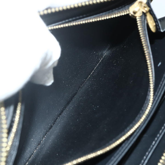 LOUIS VUITTON Monogram Vernis Nicolas Ghesquire Zippy Wallet M50370 Auth 143037