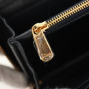 Christian Dior Trotter Canvas Oblique Jacquard Long Wallet Navy Auth 143038M-16