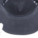 Chrome Hearts CH Plus Vertical Logo Denim Trucker Cap Cotton Black Auth 143040M-16