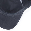 Chrome Hearts CH Plus Vertical Logo Denim Trucker Cap Cotton Black Auth 143040M-17