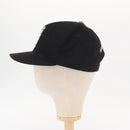 Chrome Hearts CH Plus Vertical Logo Denim Trucker Cap Cotton Black Auth 143040M-4