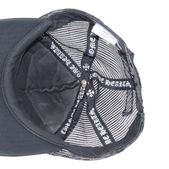 Chrome Hearts CH Plus Matty Boy Patch Trucker Cap Cotton Black Auth 143041M