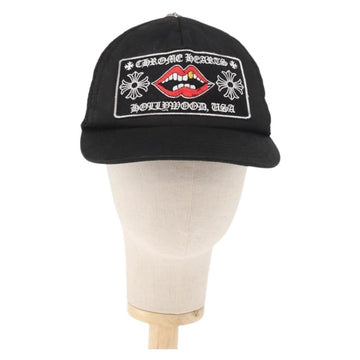 Chrome Hearts CH Plus Matty Boy Patch Trucker Cap Cotton Black Auth 143041M - 0