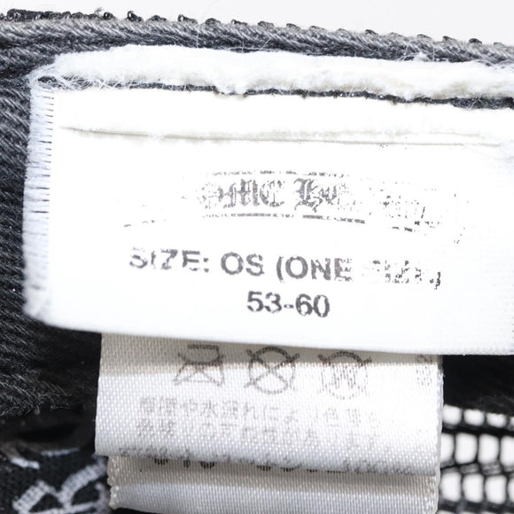 Chrome Hearts CH Plus Matty Boy Patch Trucker Cap Cotton Black Auth 143041M