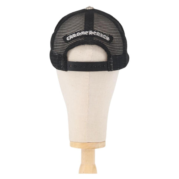 Chrome Hearts CH Plus Matty Boy Patch Trucker Cap Cotton Black Auth 143041M