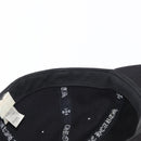 Chrome Hearts CH Plus CH Embroidered Baseball Cap Cotton Black Auth 143042M-19