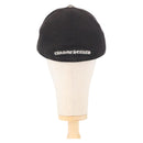 Chrome Hearts CH Plus CH Embroidered Baseball Cap Cotton Black Auth 143042M-3