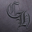 Chrome Hearts CH Plus CH Embroidered Baseball Cap Cotton Black Auth 143042M-6