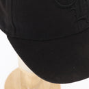 Chrome Hearts CH Plus CH Embroidered Baseball Cap Cotton Black Auth 143042M-7