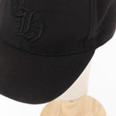Chrome Hearts CH Plus CH Embroidered Baseball Cap Cotton Black Auth 143042M-9