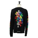 Chrome Hearts Multi Cemetery Cross Long Sleeve Top T Shirt Cotton Auth 143043M-2