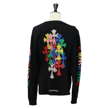 Chrome Hearts Multi Cemetery Cross Long Sleeve Top T Shirt Cotton Auth 143043M - 0