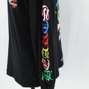 Chrome Hearts Multi Cemetery Cross Long Sleeve Top T Shirt Cotton Auth 143043M-6
