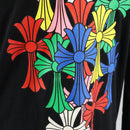 Chrome Hearts Multi Cemetery Cross Long Sleeve Top T Shirt Cotton Auth 143043M-8