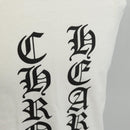 Chrome Hearts Logo Print Tank Top Cotton White Auth 143045M-5