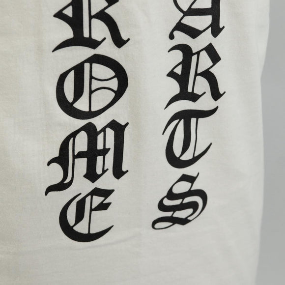 Chrome Hearts Logo Print Tank Top Cotton White Auth 143045M