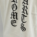 Chrome Hearts Logo Print Tank Top Cotton White Auth 143045M-8