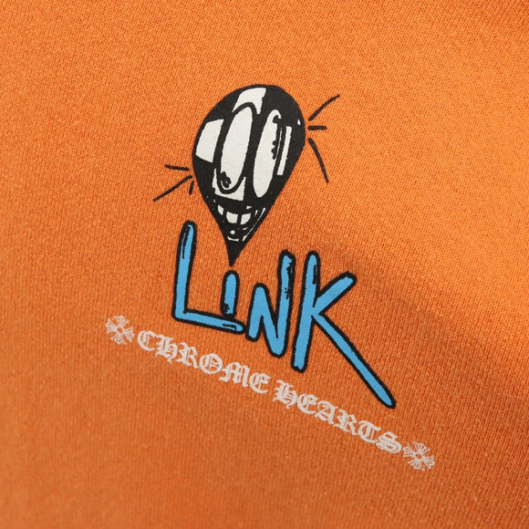 Chrome Hearts Link Build Matty Boy Pullover Cotton Orange Auth 143047M