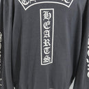 Chrome Hearts Horseshoe Print Dagger Zip Up Hoodie Polyester Auth 143048M-11