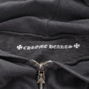Chrome Hearts Horseshoe Print Dagger Zip Up Hoodie Polyester Auth 143048M-14