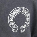 Chrome Hearts Horseshoe Print Dagger Zip Up Hoodie Polyester Auth 143048M-5