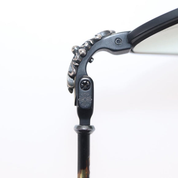 Chrome Hearts DIAMOND DOG Sunglasses Ag925 Black Auth 143049M