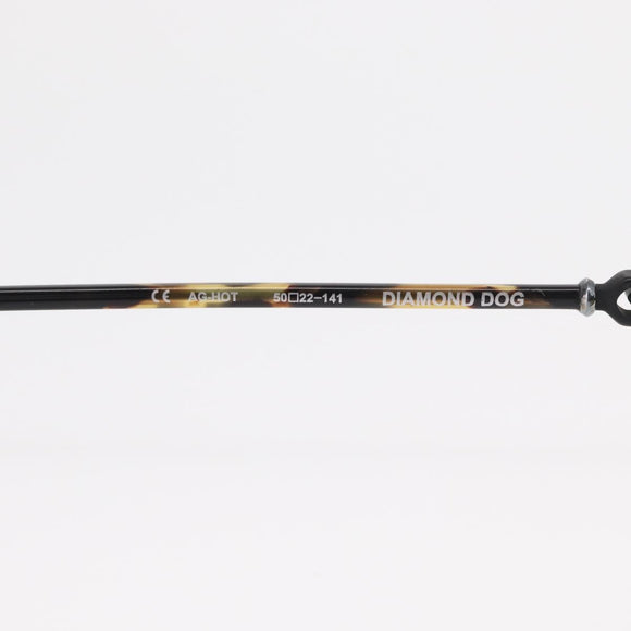 Chrome Hearts DIAMOND DOG Sunglasses Ag925 Black Auth 143049M