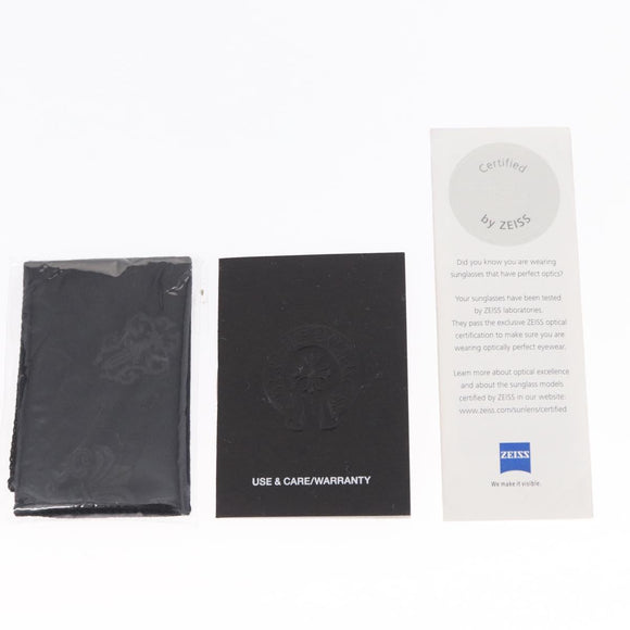 Chrome Hearts DIAMOND DOG Sunglasses Ag925 Black Auth 143049M