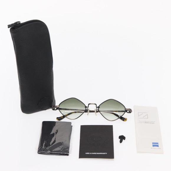 Chrome Hearts DIAMOND DOG Sunglasses Ag925 Black Auth 143049M