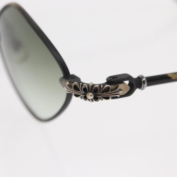 Chrome Hearts DIAMOND DOG Sunglasses Ag925 Black Auth 143049M