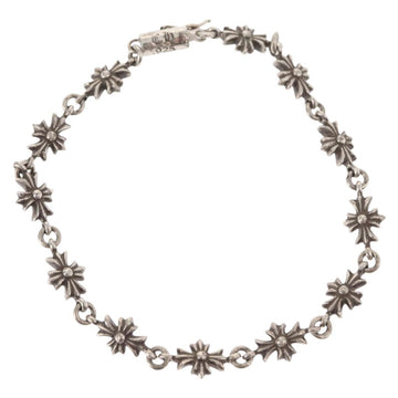 Chrome Hearts Tiny E CH Plus Bracelet Ag925 12 LINK Silver Auth 143050M