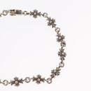 Chrome Hearts Tiny E CH Plus Bracelet Ag925 12 LINK Silver Auth 143050M-10