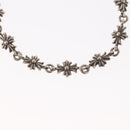 Chrome Hearts Tiny E CH Plus Bracelet Ag925 12 LINK Silver Auth 143050M-3