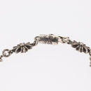 Chrome Hearts Tiny E CH Plus Bracelet Ag925 12 LINK Silver Auth 143050M-6