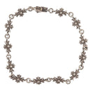 Chrome Hearts Tiny E CH Plus Bracelet Ag925 12 LINK Silver Auth 143050M-7