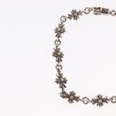 Chrome Hearts Tiny E CH Plus Bracelet Ag925 12 LINK Silver Auth 143050M-9
