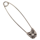 Chrome Hearts CH Plus Large Safety Pin Tie pin Ag925 Silver Auth 143054M-1