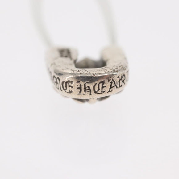 Chrome Hearts CH Plus Large Safety Pin Tie pin Ag925 Silver Auth 143054M